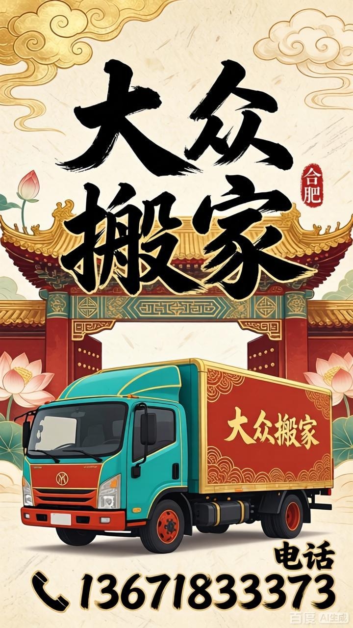 合肥蜀山搬家 蜀山政务搬家 政务区搬家公司 合肥大众搬家公司