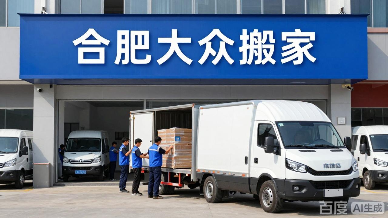 合肥搬家 抖音 视频号 小红书 合肥大众搬家公司自媒体全覆盖