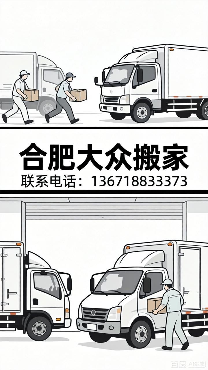 合肥瑶海搬家 瑶海新站搬家 瑶海区周边搬家 合肥大众搬家公司