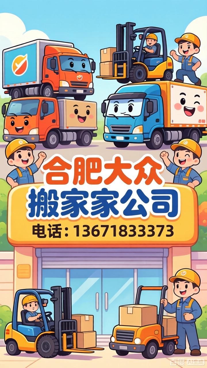 合肥搬家 合肥大众搬家：蜀山区搬家公司