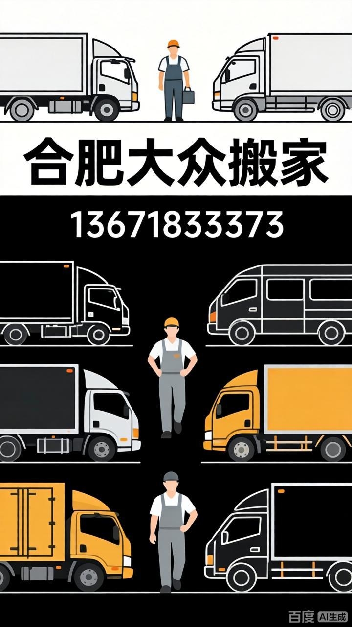 合肥搬家 合肥大众搬家公司长丰县全域\主要北城/水家湖