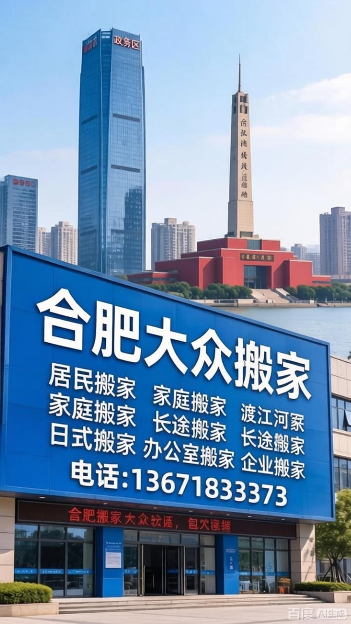 合肥搬家 大众搬家提供：搬运工 临时工 小时工 拆装工人 扛楼工 一切用人服务