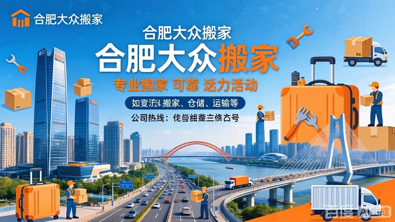 合肥长途搬家 大众搬家：异地/跨城/回程/跨市/周边/跨市/物流/托运