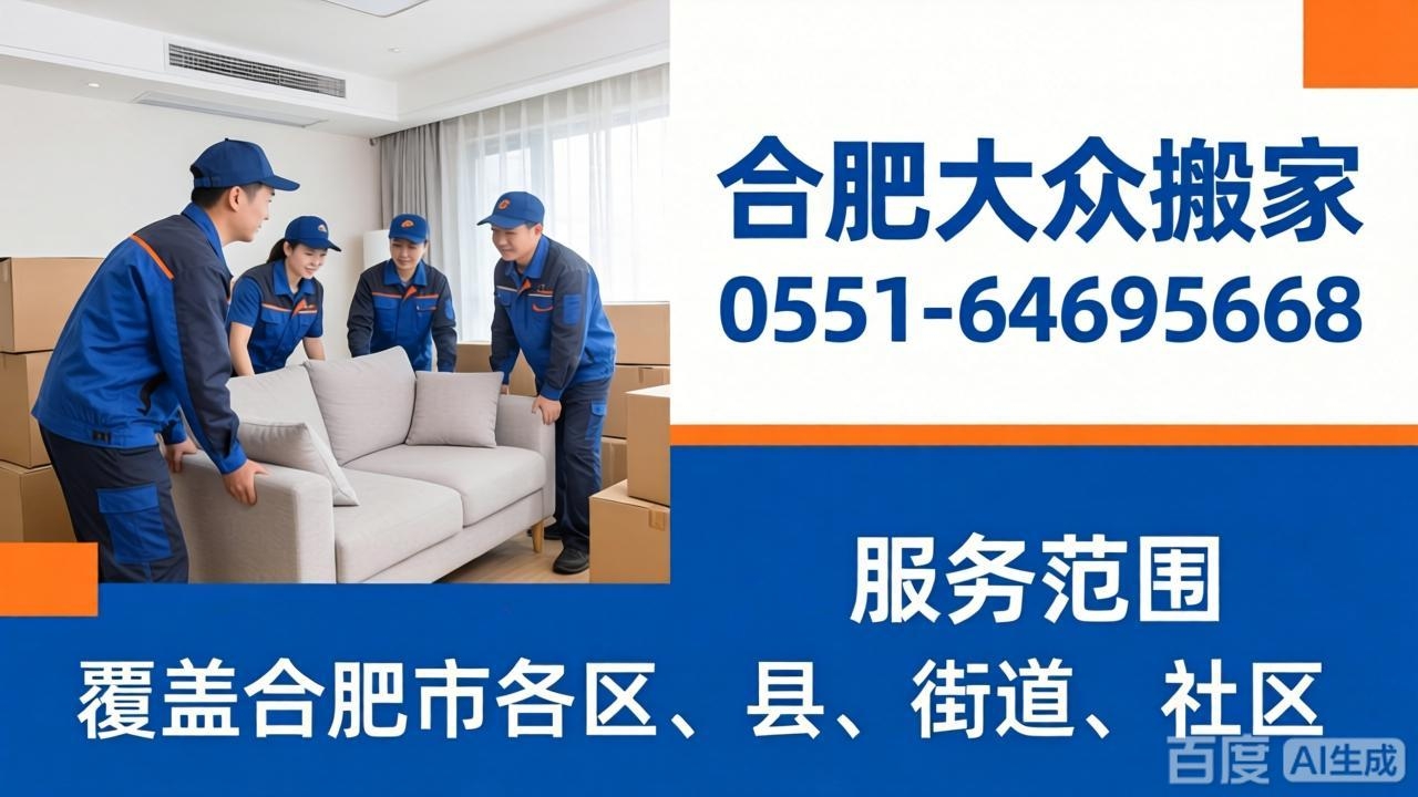 合肥搬家公司哪家好选大众搬家没得错：小型搬家、同城搬家、同小区、同栋楼、周边、很近