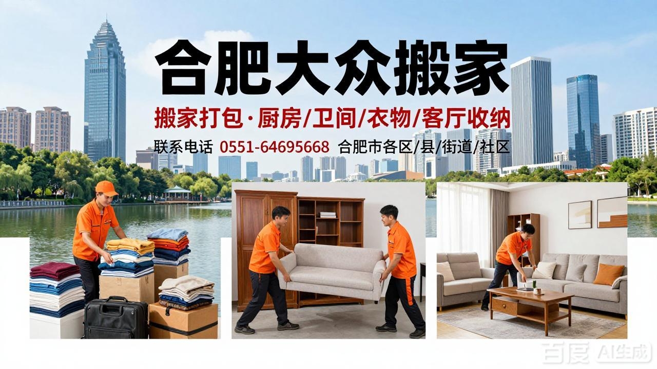 合肥庐阳搬家公司|大众搬家善解民意；特推出人工服务，不用车|只用人 方便搬家、搬运