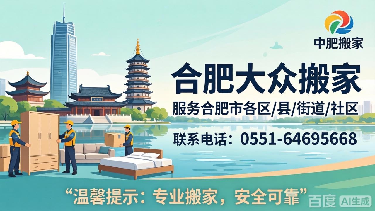 蜀山区大众搬家公司涵盖：经开|政务|高新|全域、全场景、全类目 一站式 打包 还原