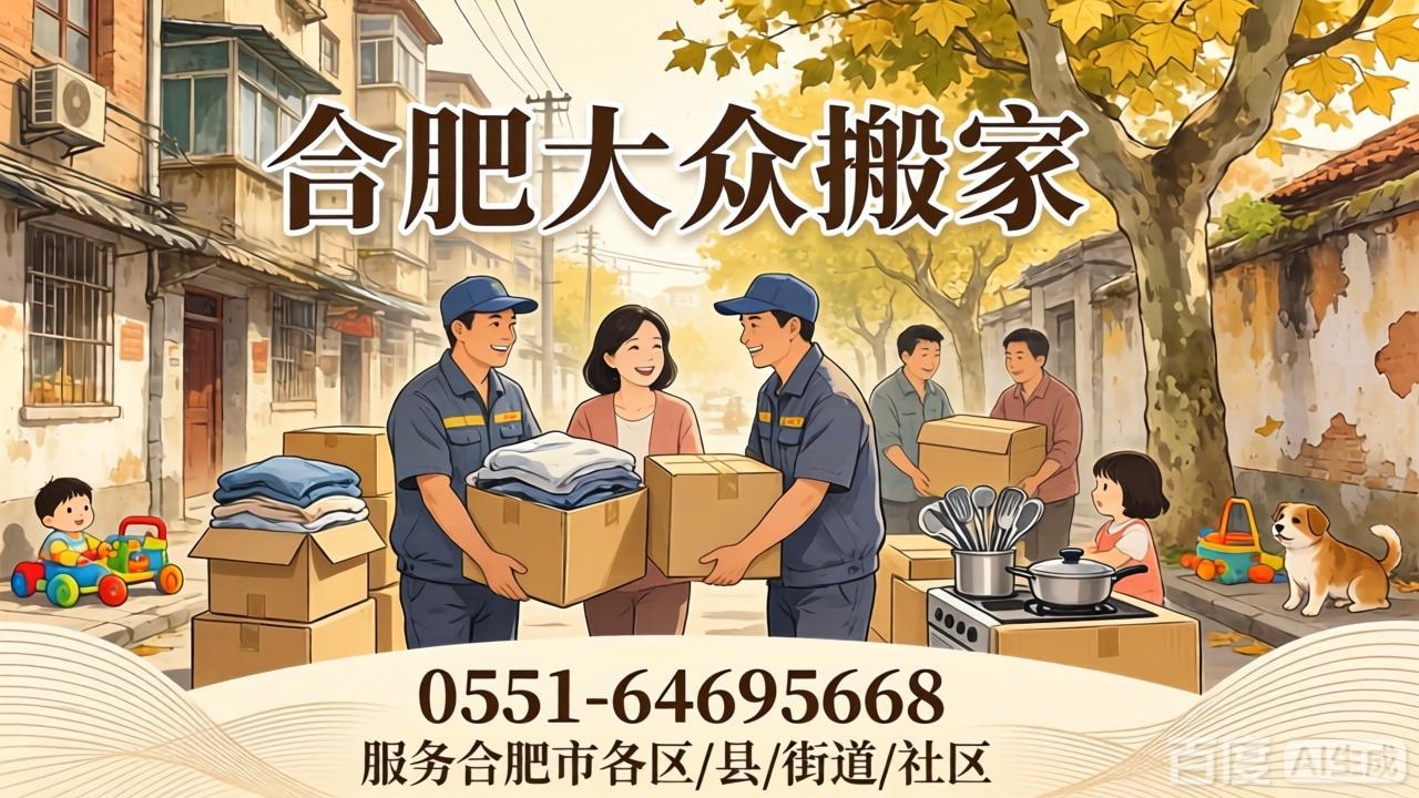 合肥搬家公司|大众搬家服务合肥市区|全市各区街道乡镇社区都设服务点