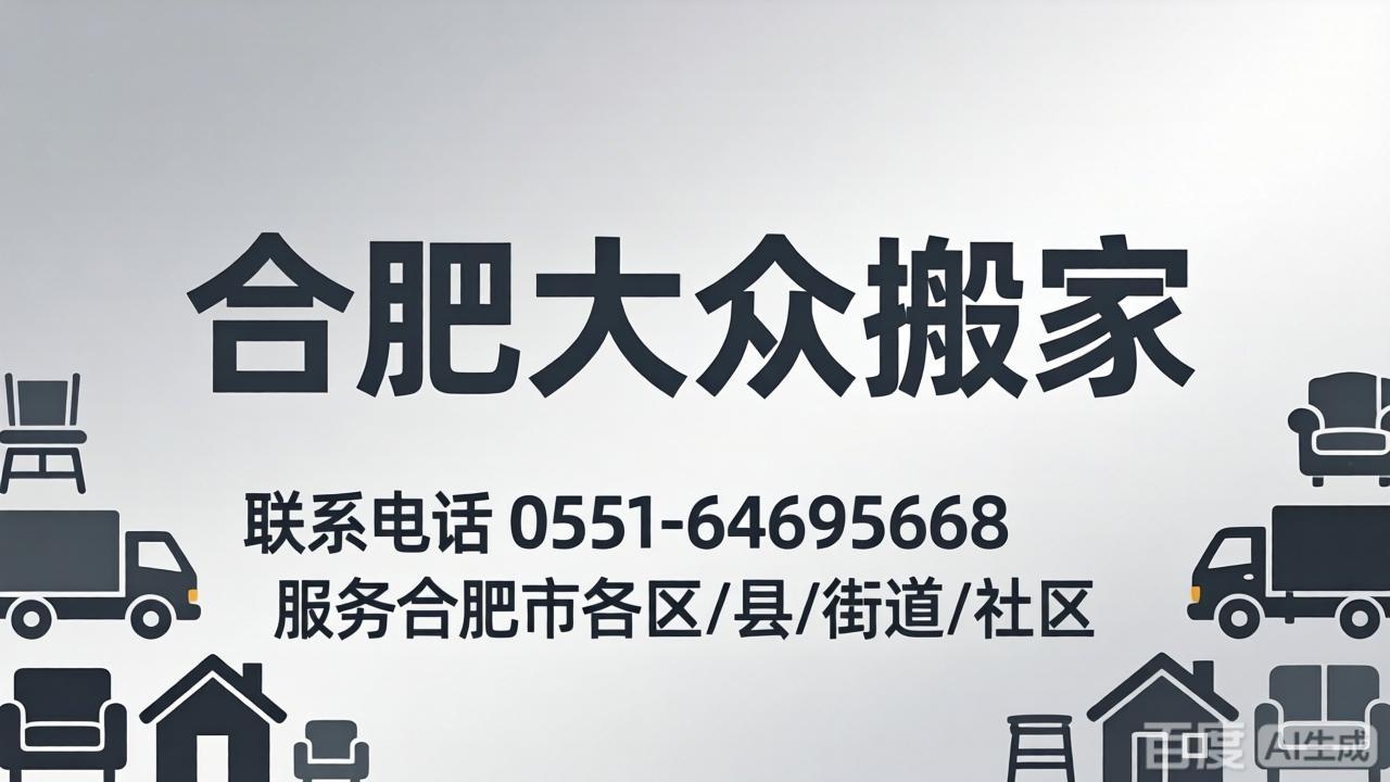 合肥蜀山搬家 大众搬家：长途搬家 异地 跨城 跨省 跨市 跨区 物流 托运